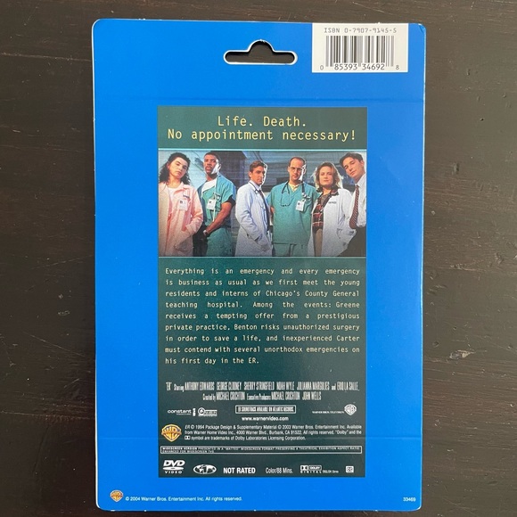 ER TV premier DVD - single disc - Picture 3 of 4